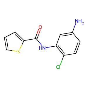 N-(5-氨基-2-氯苯基)噻吩-2-甲酰胺 structure