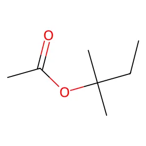 2-Methyl-2-butanol acetate structure