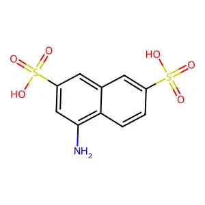 4-氨基-2,7-萘二磺酸 structure
