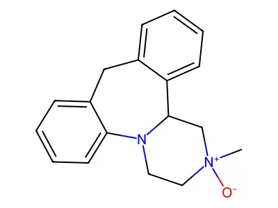 Dibenzo(c,f)pyrazino(1,2-a)azepine, 1,2,3,4,10,14b-hexahydro-2-methyl-, 2-oxide structure