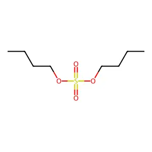 Sulfuric acid, dibutyl ester structure