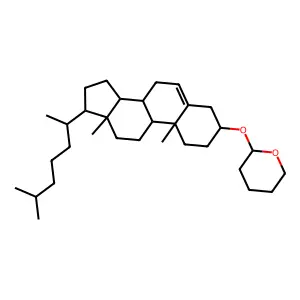 Cholesterol-d7 Tetrahydropyranyl Ether structure