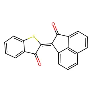2-(2-Oxoacenaphthylen-1(2h)-ylidene)-1-benzothiophen-3(2h)-one structure