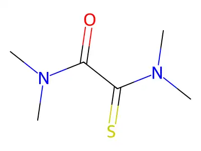N,N,N',N'-Tetramethyldithiooxamide structure