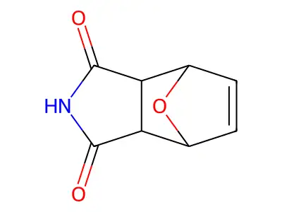 4,7-Epoxy-1H-isoindole-1,3(2H)-dione, 3a,4,7,7a-tetrahydro- structure