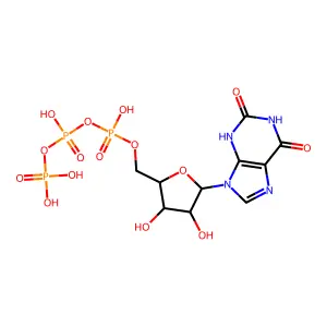 黄苷三磷酸 structure