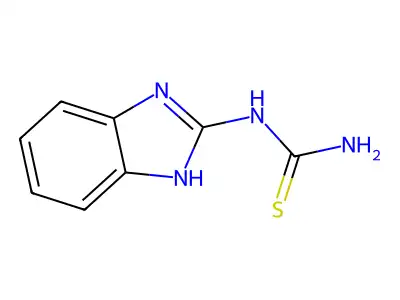 1H-benzimidazol-2-ylthiourea structure