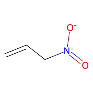 1-Propene, 3-nitro- structure