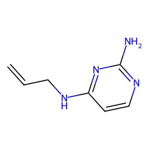 4-N-prop-2-enylpyrimidine-2,4-diamine structure