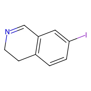 7-Iodo-3,4-dihydroisoquinoline structure