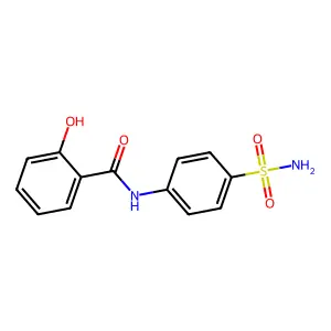 2-hydroxy-N-(4-sulfamoylphenyl)benzamide structure