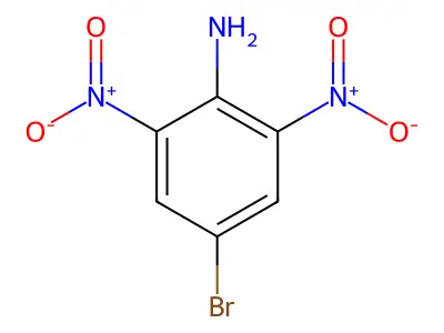 4-Bromo-2,6-dinitroaniline structure