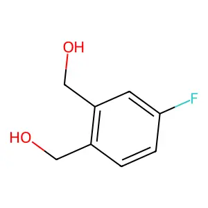 (4-Fluoro-1,2-phenylene)dimethanol structure