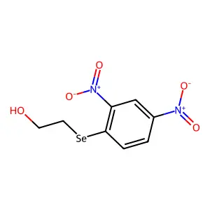 2-[(2,4-Dinitrophenyl)selanyl]ethan-1-ol structure