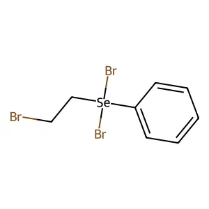 Selenium, dibromo(2-bromoethyl)phenyl- structure