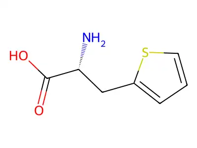 beta-2-Thienyl-L-alanine structure