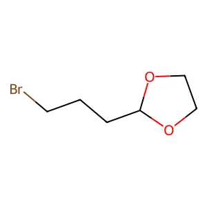 2-(3-Bromopropyl)-1,3-dioxolane structure