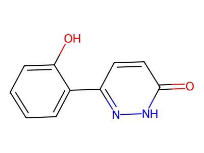 6-(2-Hydroxyphenyl)-3(2H)-pyridazinone structure