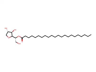 Sorbitan, monodocosanoate structure