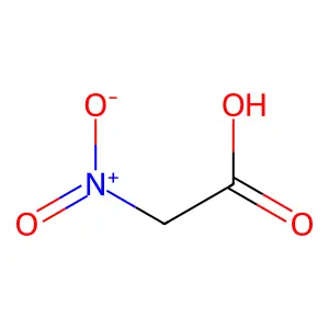 硝基乙酸 structure