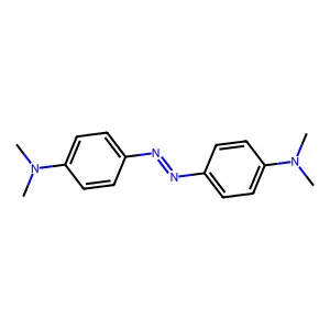 Benzenamine, 4,4'-(1,2-diazenediyl)bis[N,N-dimethyl- structure