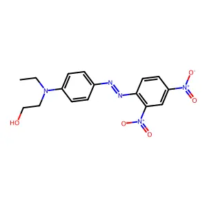 2-((4-(2-(2,4-Dinitrophenyl)diazenyl)phenyl)ethylamino)ethanol structure