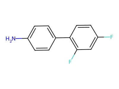2',4'-Difluoro-[1,1'-biphenyl]-4-amine structure