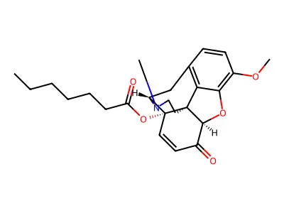 14-Heptoyloxycodeinone structure