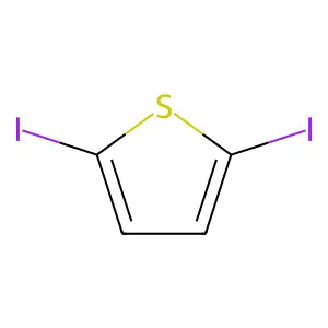 2,5-Diiodothiophene structure