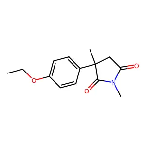 3-(4-Ethoxyphenyl)-1,3-dimethylpyrrolidine-2,5-dione structure