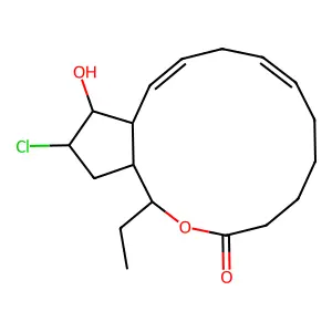 蚯蚓氯A structure