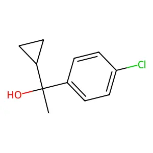 4-Chloro-alpha-cyclopropyl-alpha-methylbenzenemethanol structure