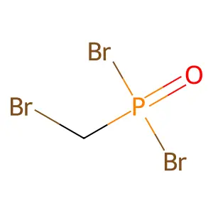 Phosphonic dibromide, (bromomethyl)- structure