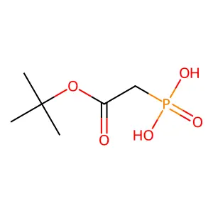 Acetic acid, phosphono-, 1-(1,1-dimethylethyl) ester, diammonium salt structure