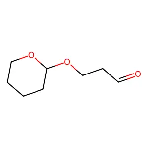 3-[(Oxan-2-yl)oxy]propanal structure