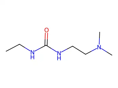 Urea, N-[2-(dimethylamino)ethyl]-N'-ethyl- structure