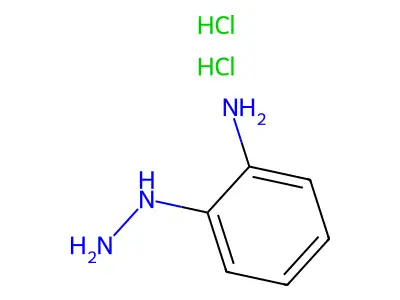 2-Aminophenylhydrazine dihydrochloride structure