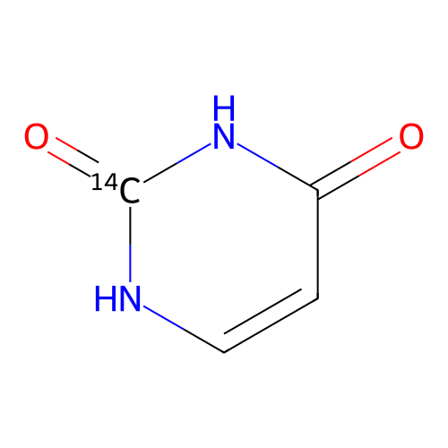 2,4(1H,3H)-Pyrimidinedione-14C structure