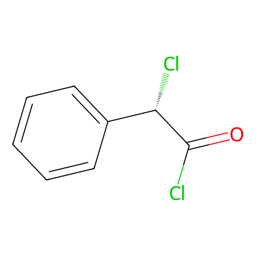 (2S)-2-氯-2-苯基乙酰氯 structure