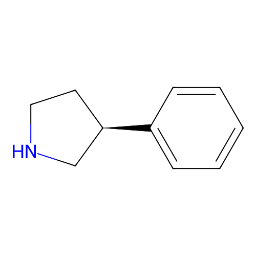 (3S)-3-phenylpyrrolidine structure