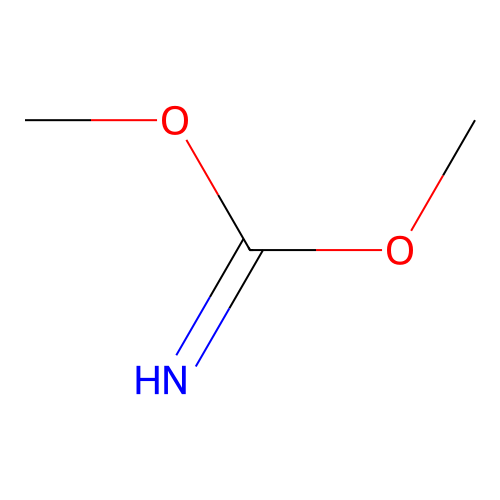 Carbonimidic acid, dimethyl ester structure