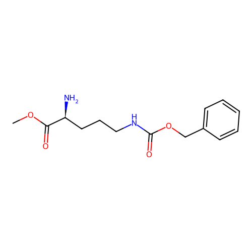 (S)-2-Amino-5-benzyloxycarbonylamino-pentanoic acid methyl ester structure