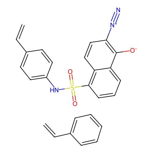 (C18-H13-N3-O3-S.C8-H8)x- structure