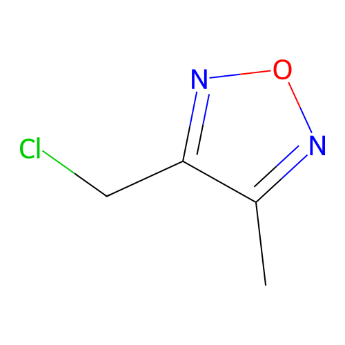 3-(Chloromethyl)-4-methyl-1,2,5-oxadiazole structure