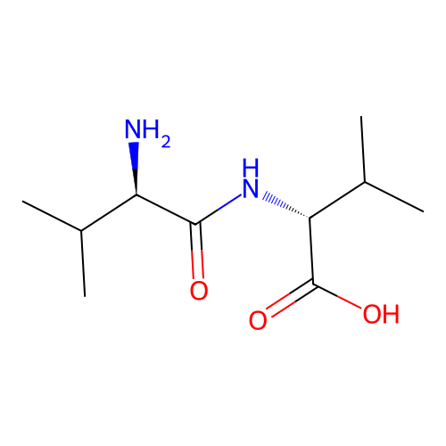 H-D-Val-D-val-OH structure