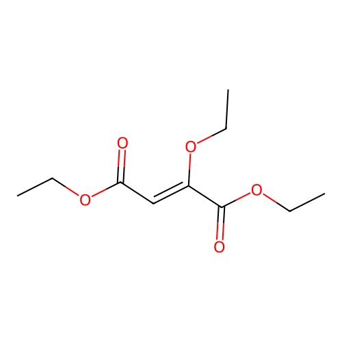 diethyl (Z)-2-ethoxybut-2-enedioate structure