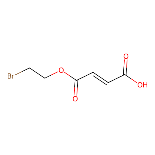 2-Bromoethyl maleate structure