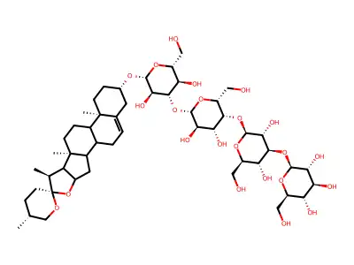 Polygonatoside E structure