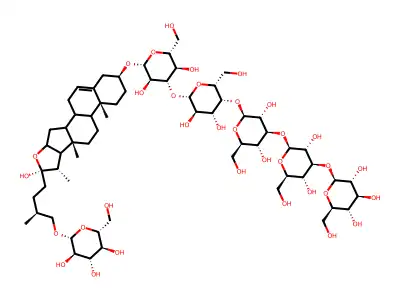 Protopolygonatoside G structure