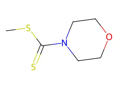 Methyl morpholine-4-carbodithioate structure